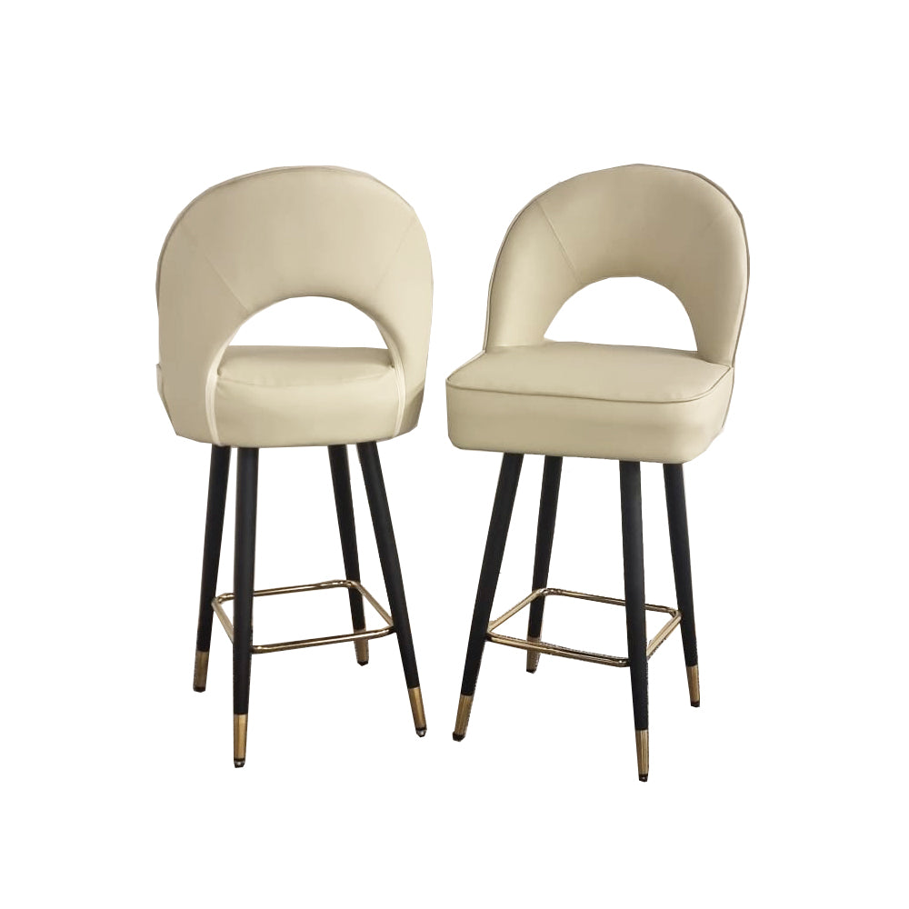 Astra Velvet or Leather Bar Stool