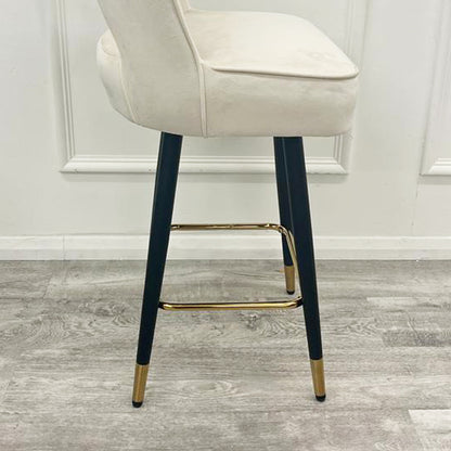 Astra Velvet or Leather Bar Stool