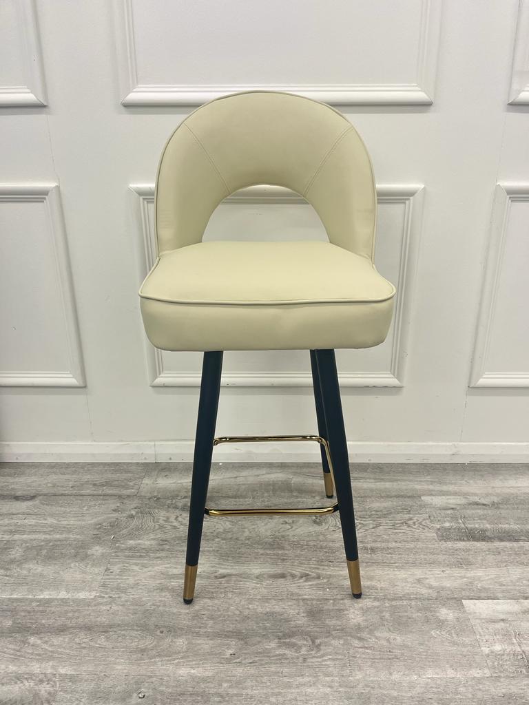 Astra Velvet or Leather Bar Stool
