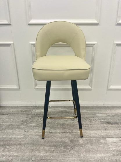 Astra Velvet or Leather Bar Stool