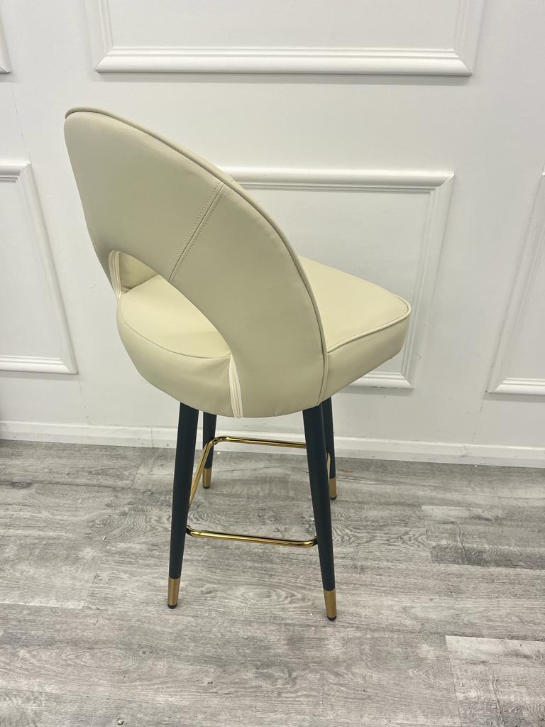 Astra Velvet or Leather Bar Stool