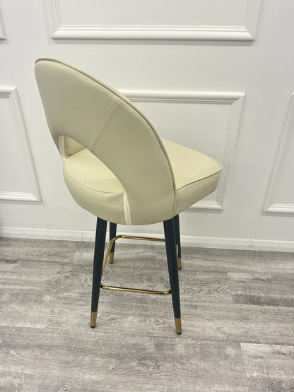 Astra Velvet or Leather Bar Stool