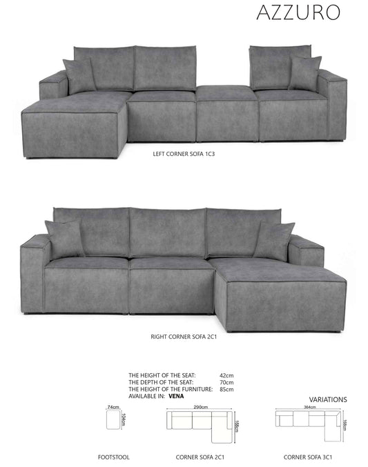 Azzuro Sofa