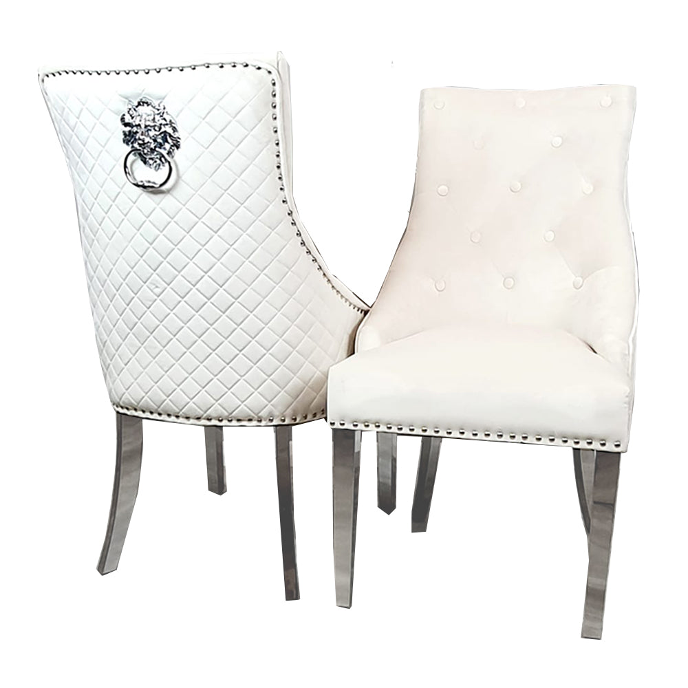Bentley Gold Leg Dining Chair