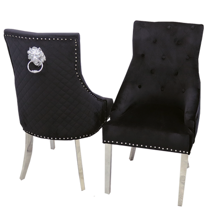 Bentley Gold Leg Dining Chair
