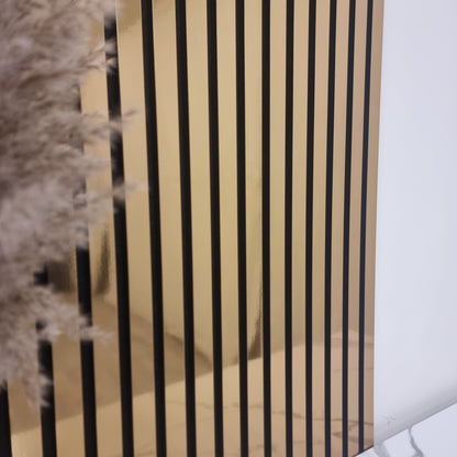 Wood Veneer Acoustic Slated